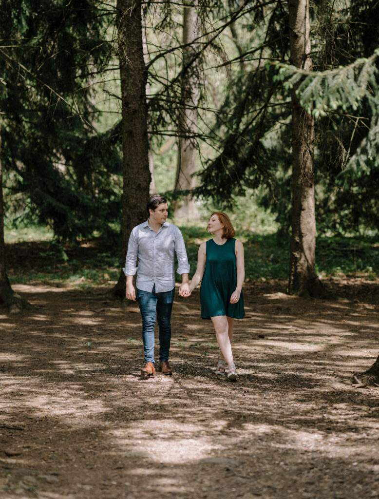 South Mountain Reservation New Jersey Engagement Photography