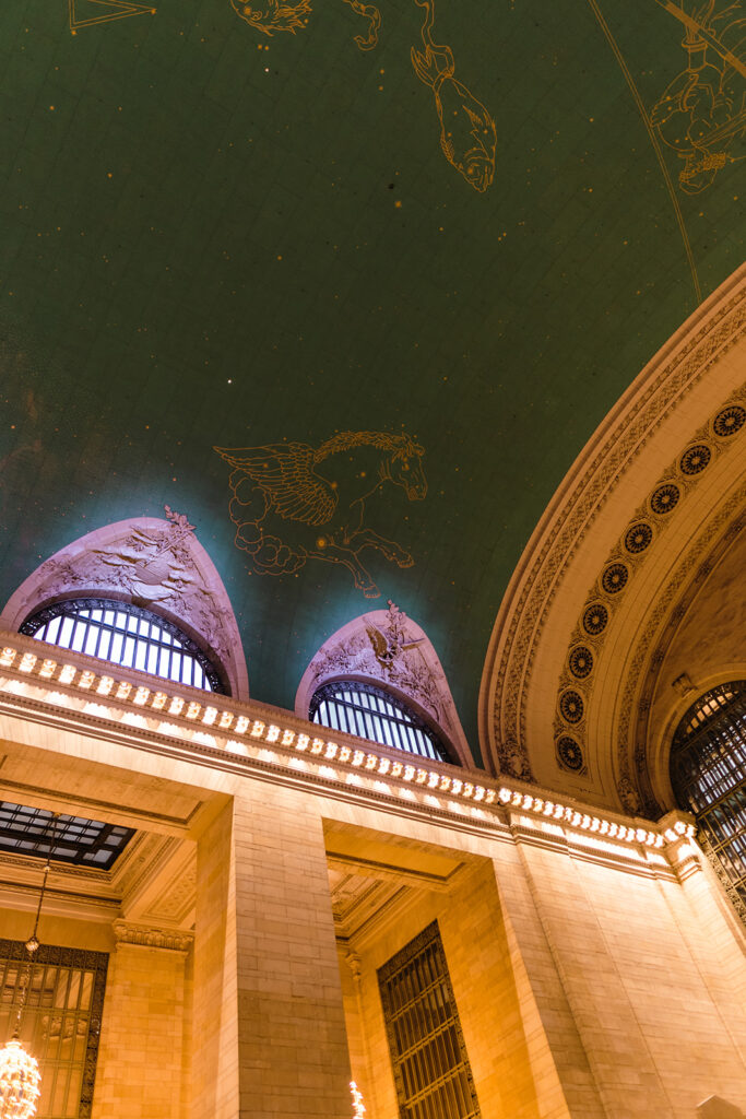 Top 4 Luxury Wedding Venues in New York. The paintings and art on the ceiling and walls at The New York Public Library.